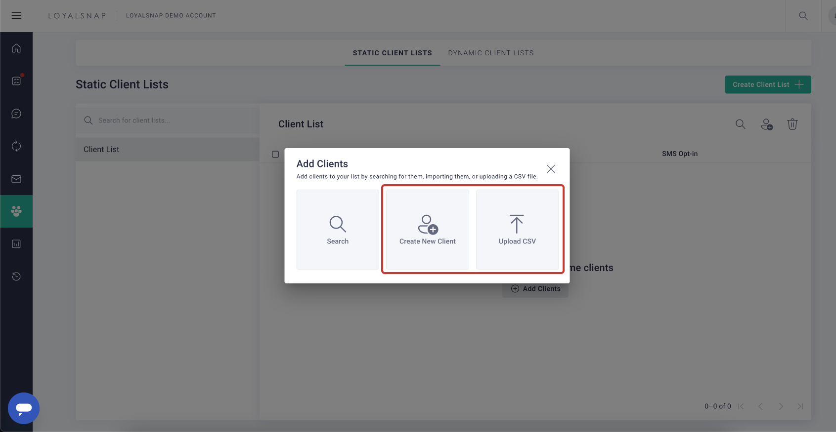 Loyalsnap | Opting-In Clients for SMS Blasts - Add clients.jpg