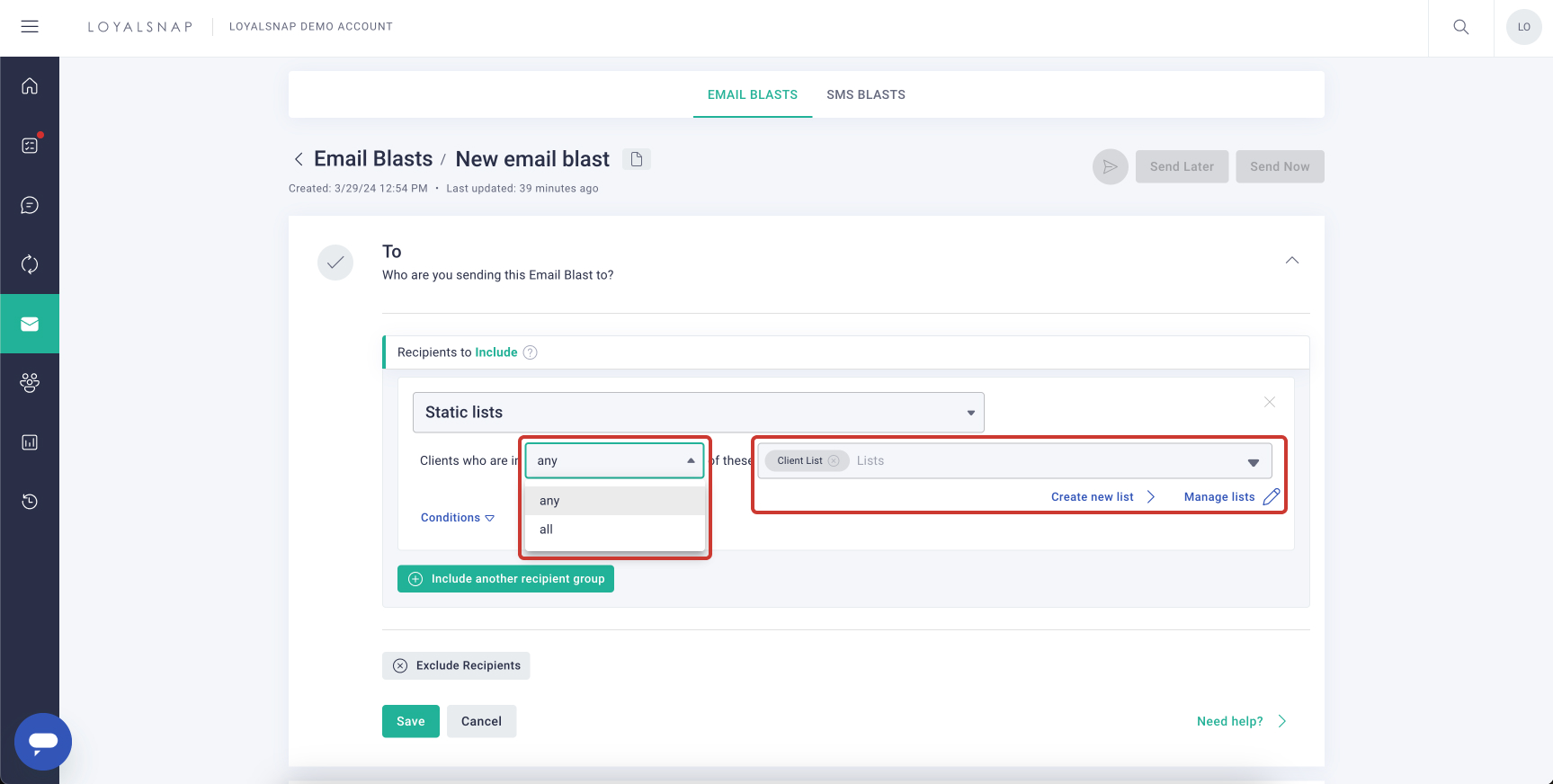 Loyalsnap - Using Client Lists in Email Blasts - Static list edit.jpg